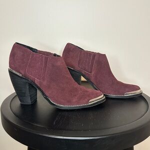 Dolce Vita - Maroon Heeled Boots - Sz 8.5